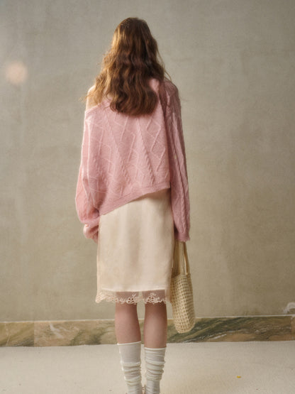 Loose French Style Short Sweater