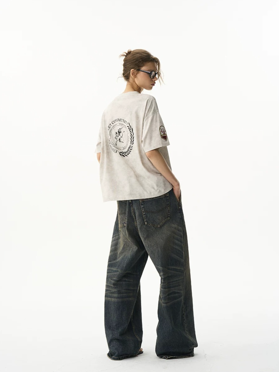 Waxed Unicorn Graphic T-Shirt