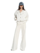 Fine Twill Wrinkle-Resistant Hem Pleated Silhouette Jacket - CHINASQUAD