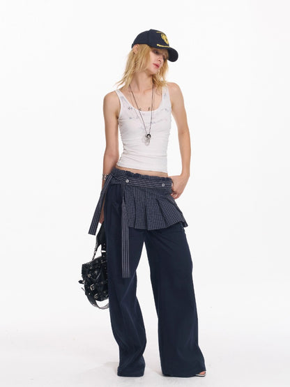 Punk Mesh Strap Tank Top