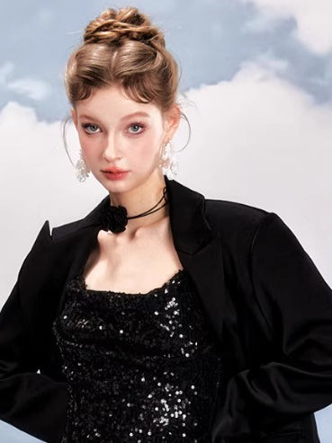 Shimmer Siren Sequin Bodycon Mermaid Dress