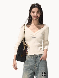 Knit Camisole &amp; Long-Sleeve Base Layer