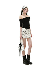 Polka Dot Zipper Reversible Skirt - CHINASQUAD