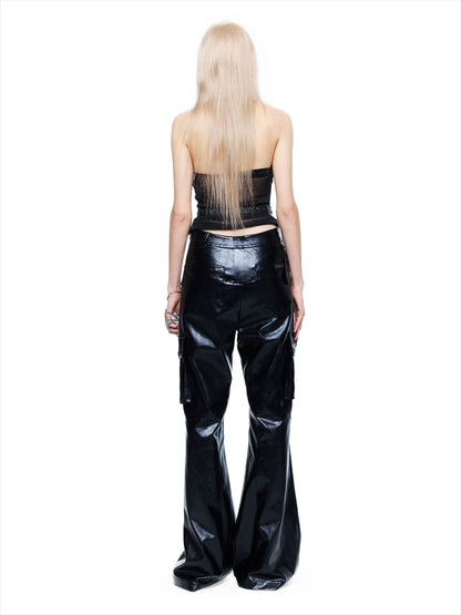 Punk Grunge Studded Belt-Detail Camisole