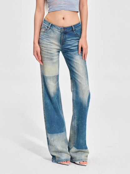 Straight-Leg Lyocell Denim Jeans