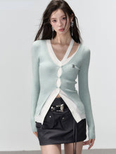 (Final Sale) 2-in-1 Long-sleeve Knitted Cardigan - CHINASQUAD