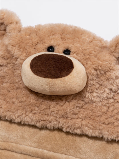 Plush Doll Fleece Throw Blanket