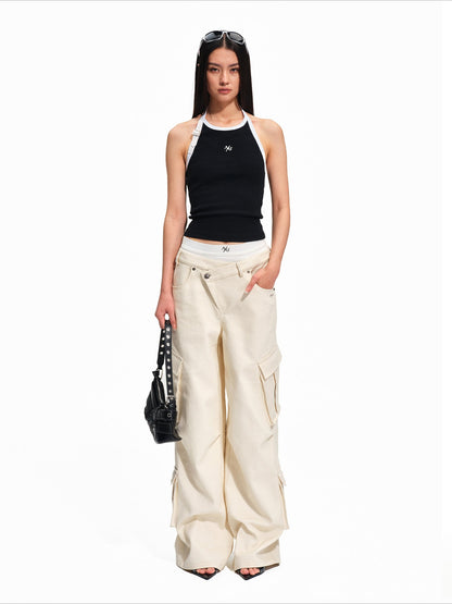 Margot Washed Halter Tank