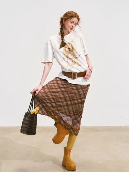 Sloppy Puppy Oversized Sleeve T-shirt
