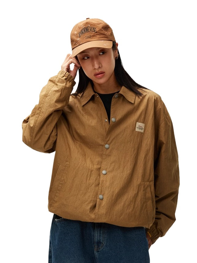 Retro Logo Coach Jacket