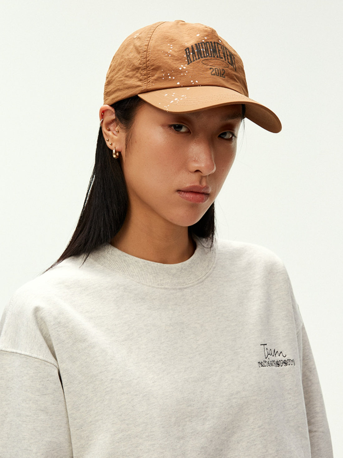 Light Ink Curved Brim Baseball Cap