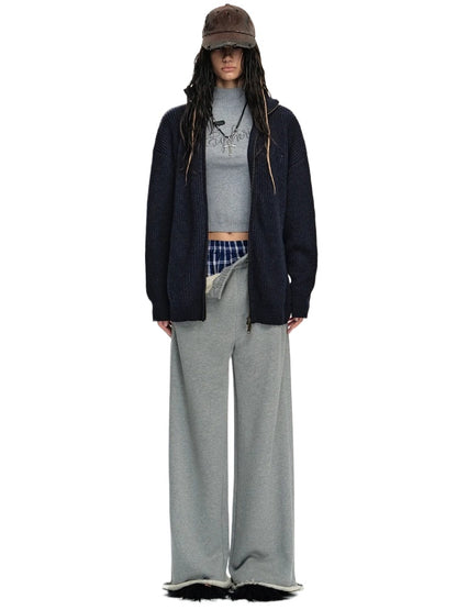 Two-Way Wear Illusion Two-Piece Sweatpants