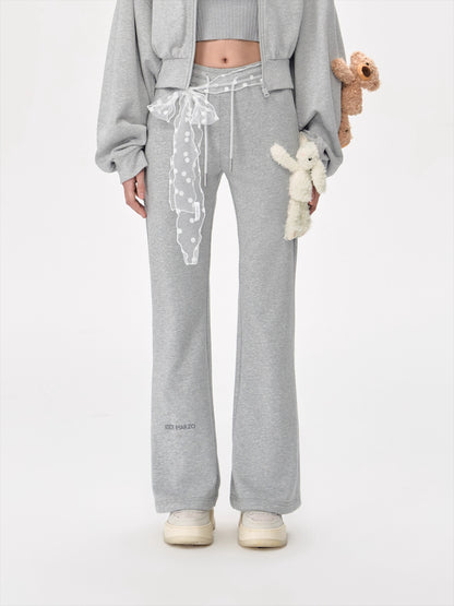 Essential Flared Casual Trousers