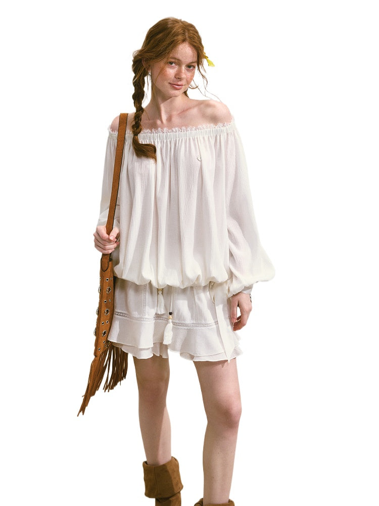 Cool and Relaxing Sun-protection Cover-up &amp; Skort Set