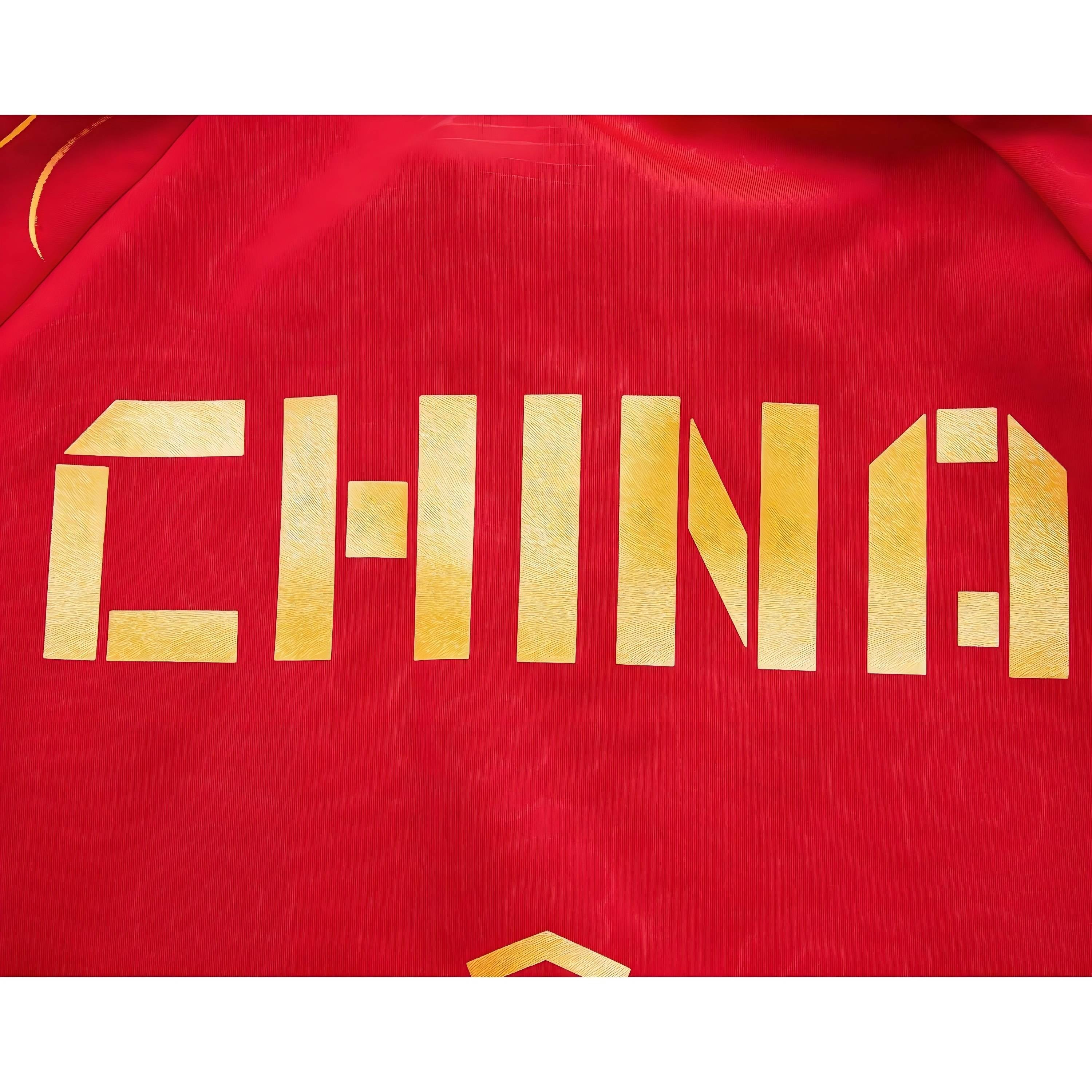 Li-Ning Red Ping Pong Series Zip-Up Stand Collar Jacket - China Team 2024 Paris Olympics Ping Pong Uniform