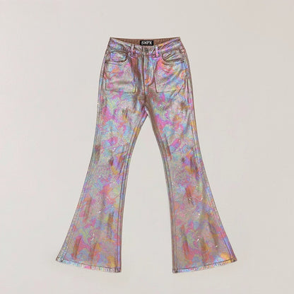RAGE Wildstorm Handcrafted Flared Denim Pants