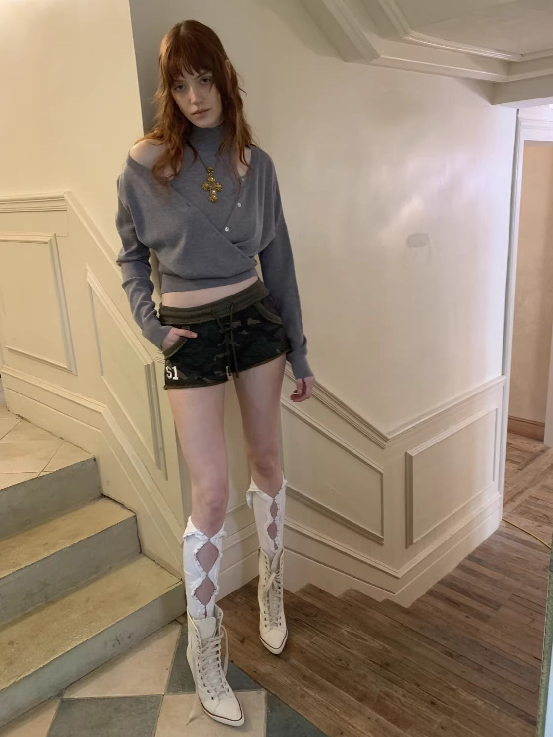 Cashmere Knit Vest Cardigan