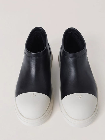 Cross Relic Sherpa Leather Snow Boots