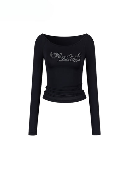 One-shoulder Skin-friendly Top - CHINASQUAD