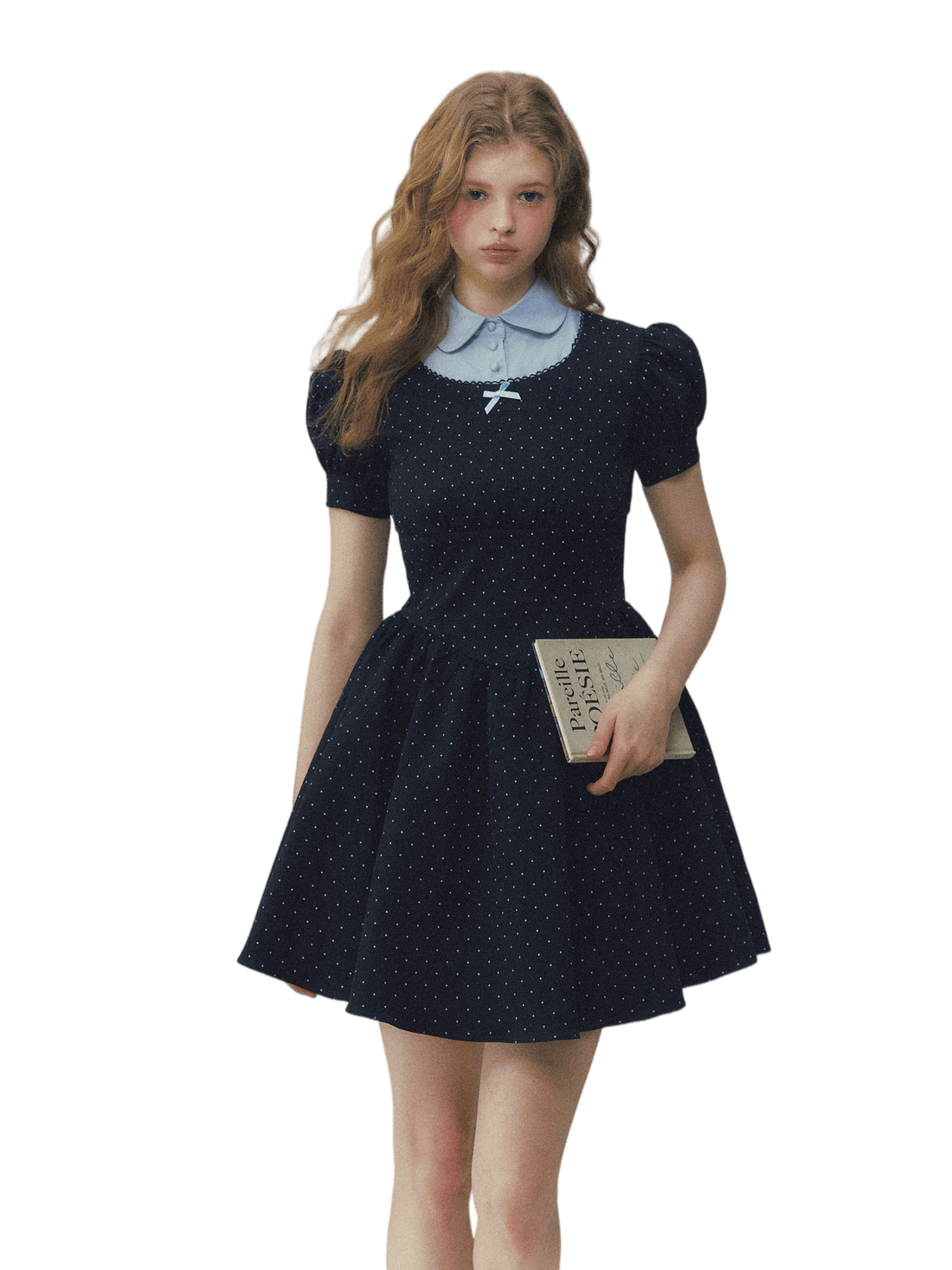 Polka Heiress Puff Dress