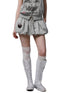 Solid Color Sweatshirt Fabric Drawstring 3D Tulip Skirt - CHINASQUAD