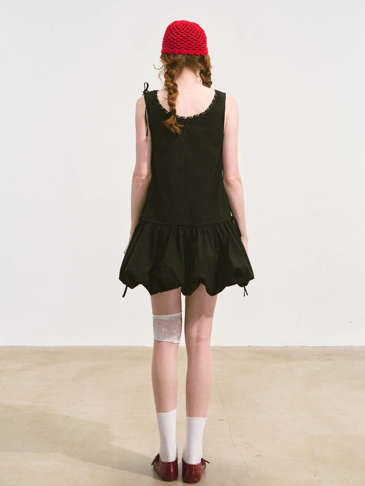Lace Spaghetti Strap Dress