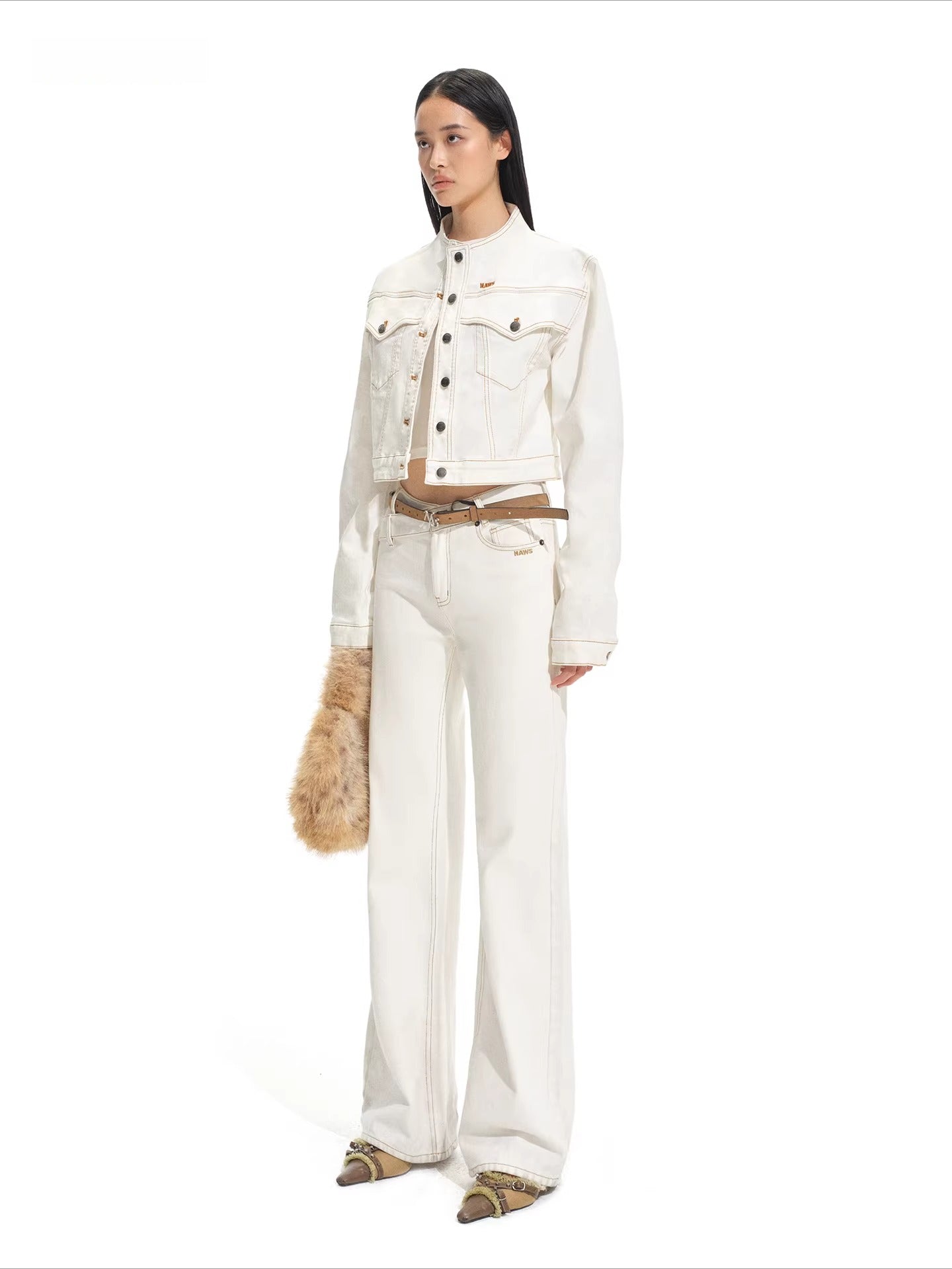 Mountain Cat Short Denim Jacket