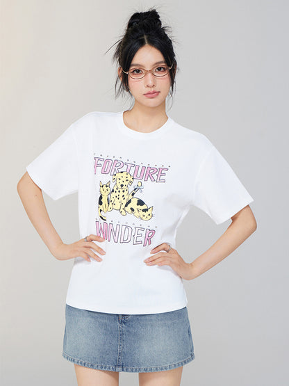 Animal - themed Breathable T - shirt