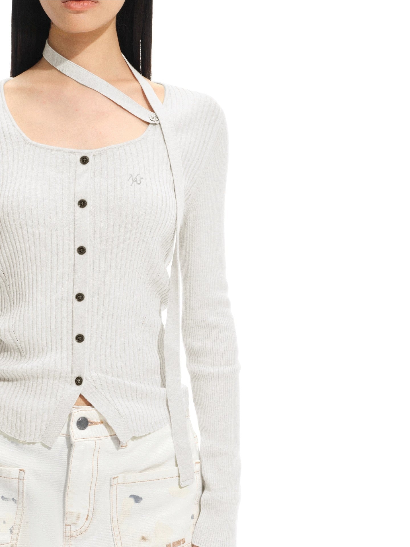 Miami Ribbed Knit Cardigan