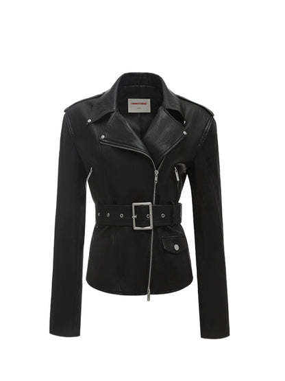 Black Moto Leather Jacket