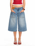 Washed Low - Rise 5 - Inch Denim Shorts - CHINASQUAD