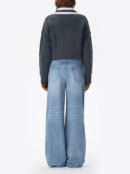 Quidditch Printed Straght-Leg Jeans