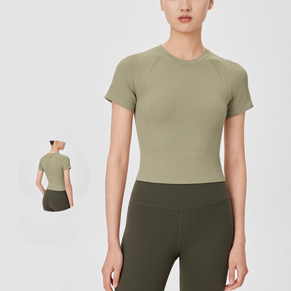 Fitted Quick-drying Breathable Yoga Top