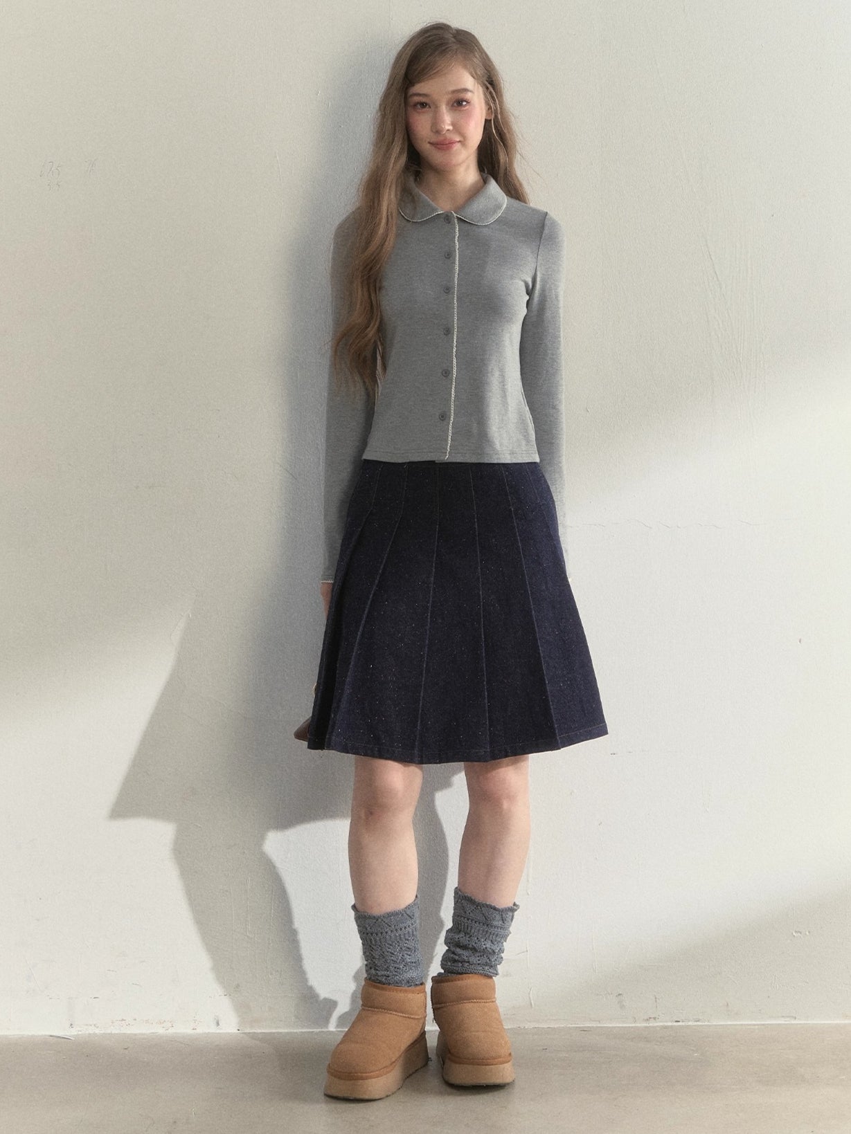 Essential Doll Collar Cardigan