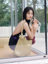 Large Woven Hobo Tote Shoulder Bag ECODAY