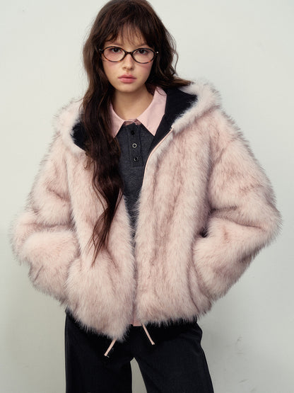 Reversible Faux Fur Jacket