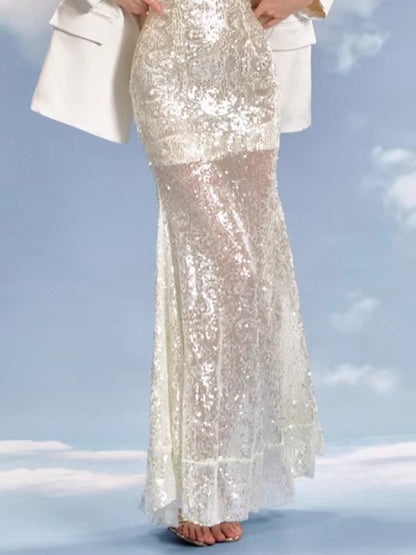 Shimmer Siren Sequin Bodycon Mermaid Dress