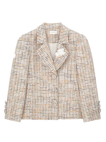 Wool Lapelled Structured Blazer