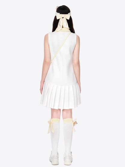 Polo Collar Golf Mini Dress