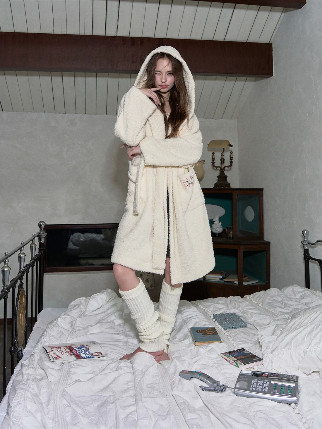 Signature Longline Cozy Robe Coat