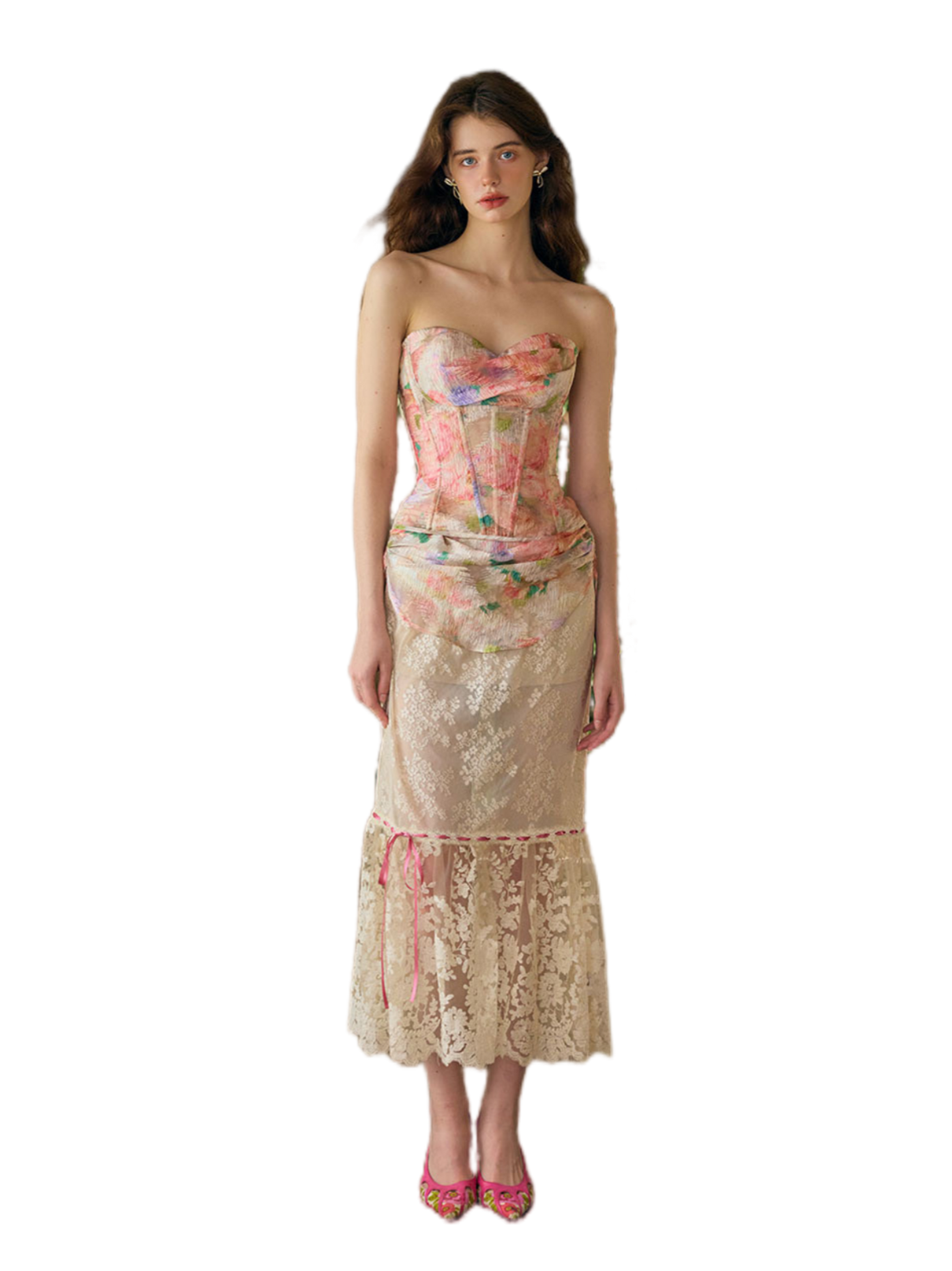 Painterly Lace Set