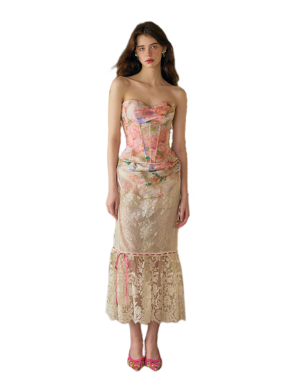 Painterly Lace Set