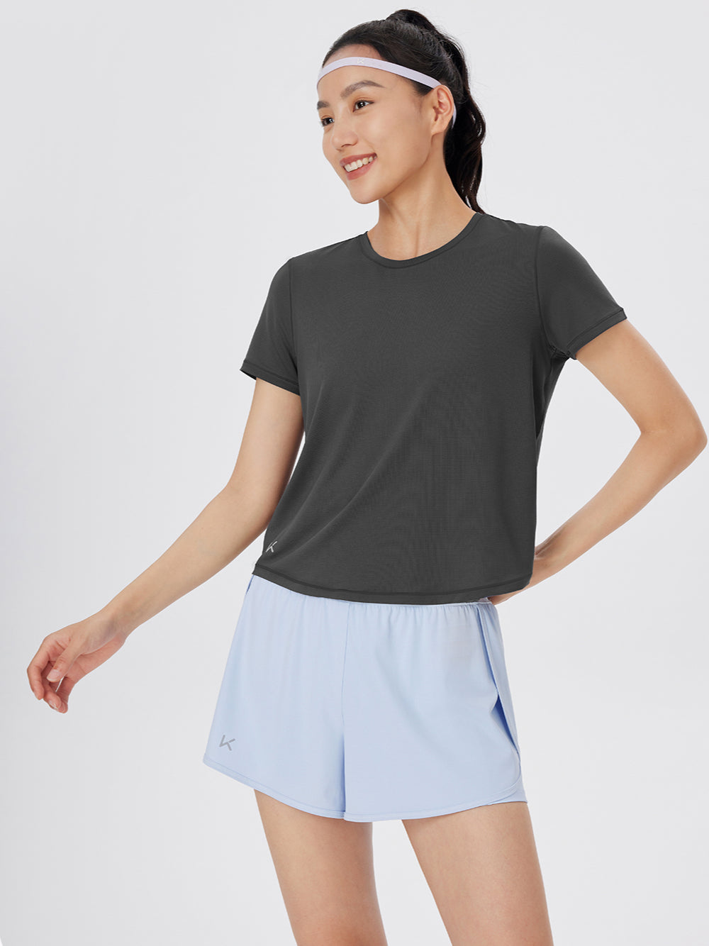 Round-neck Loose Quick-dry Fitness Shirt