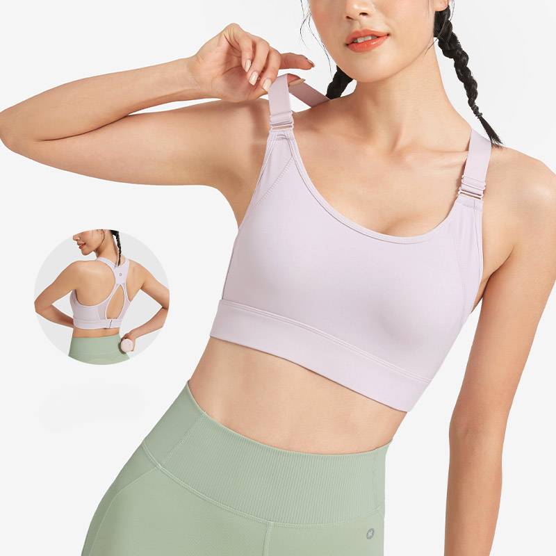 Back Clasp Adjustable One-piece Sports Bra