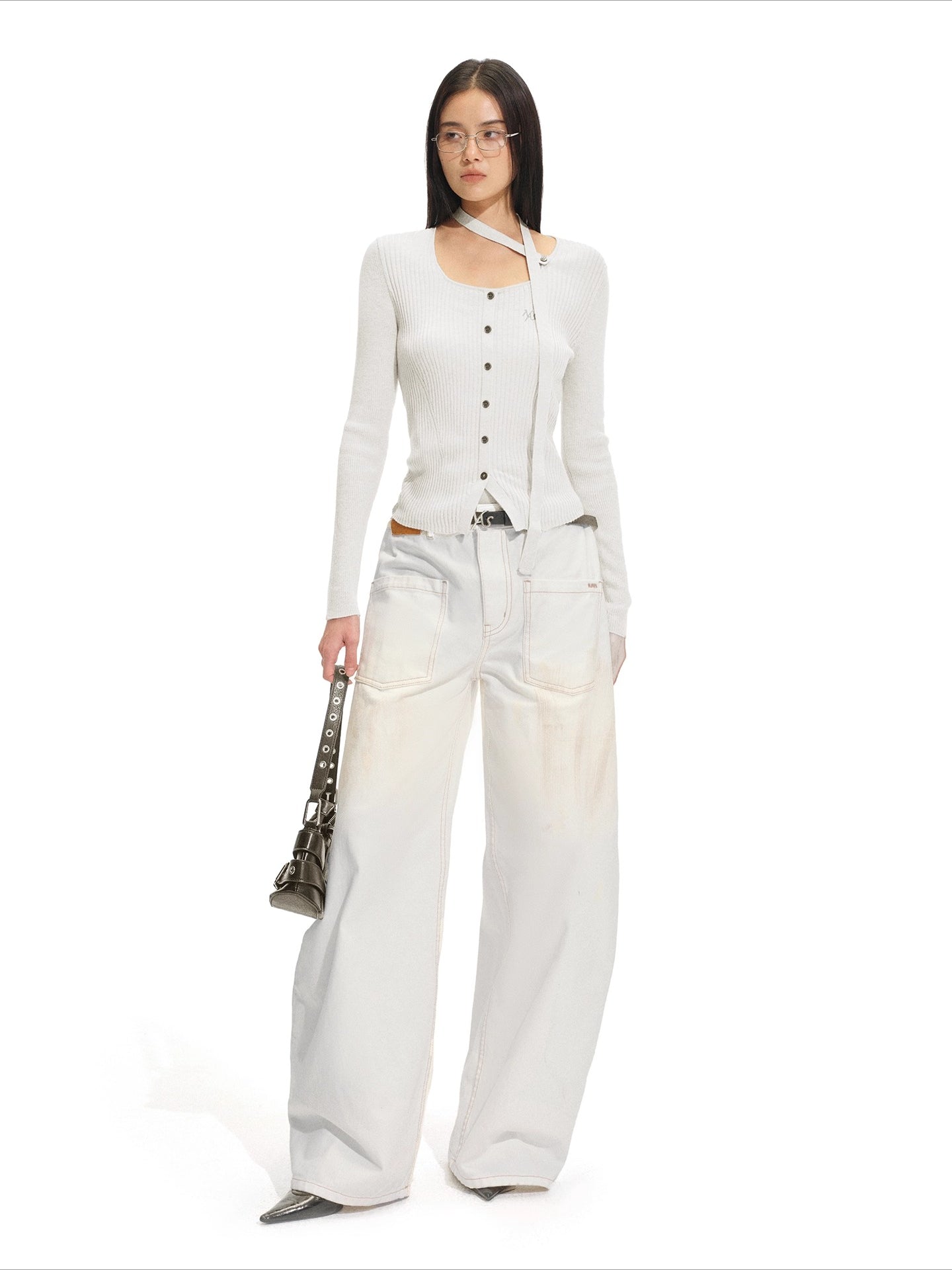 Miami Ribbed Knit Cardigan