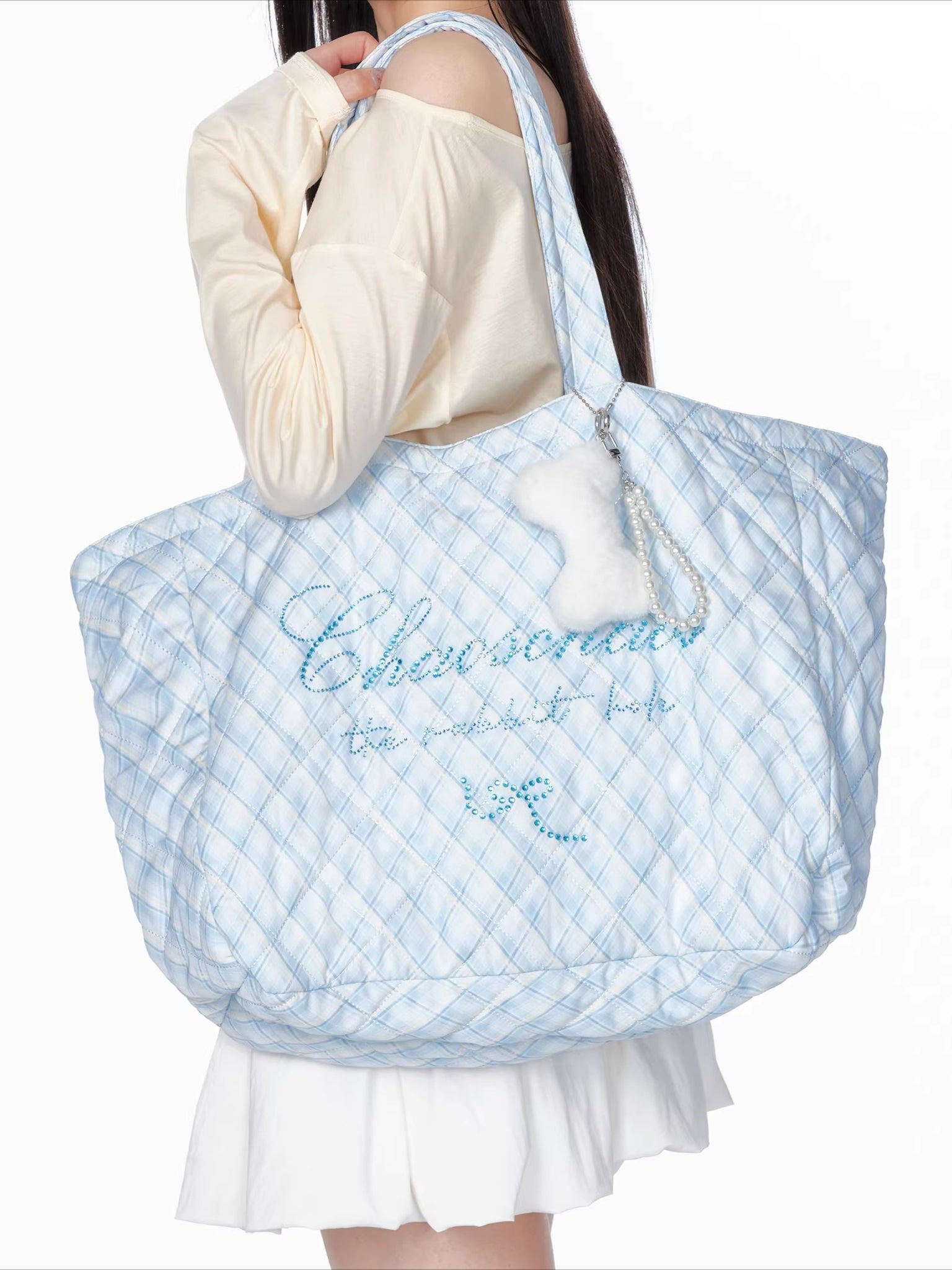 Large-Capacity Shoulder Tote Bag