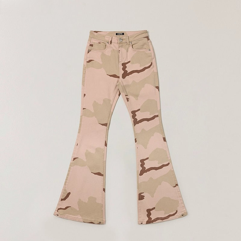 COMPASS Classic Storm Denim Flare Pants
