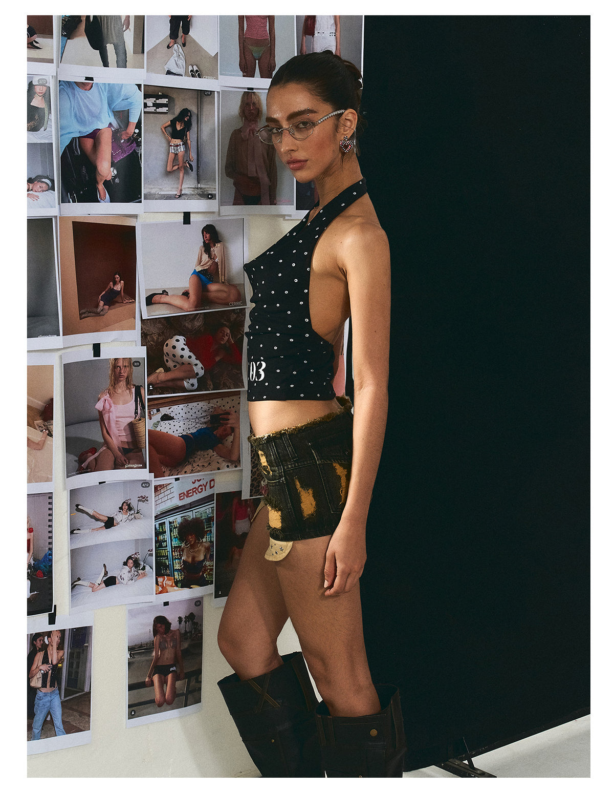 Midnight Floral Halter Top | Final Sale