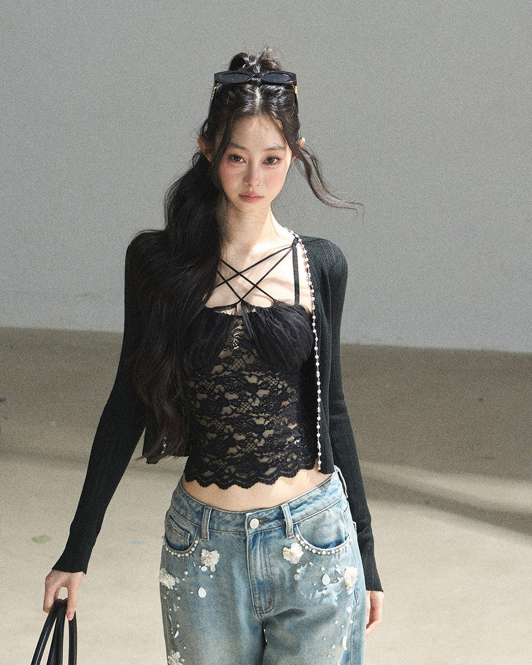The Coquette Lace Sheer Cami