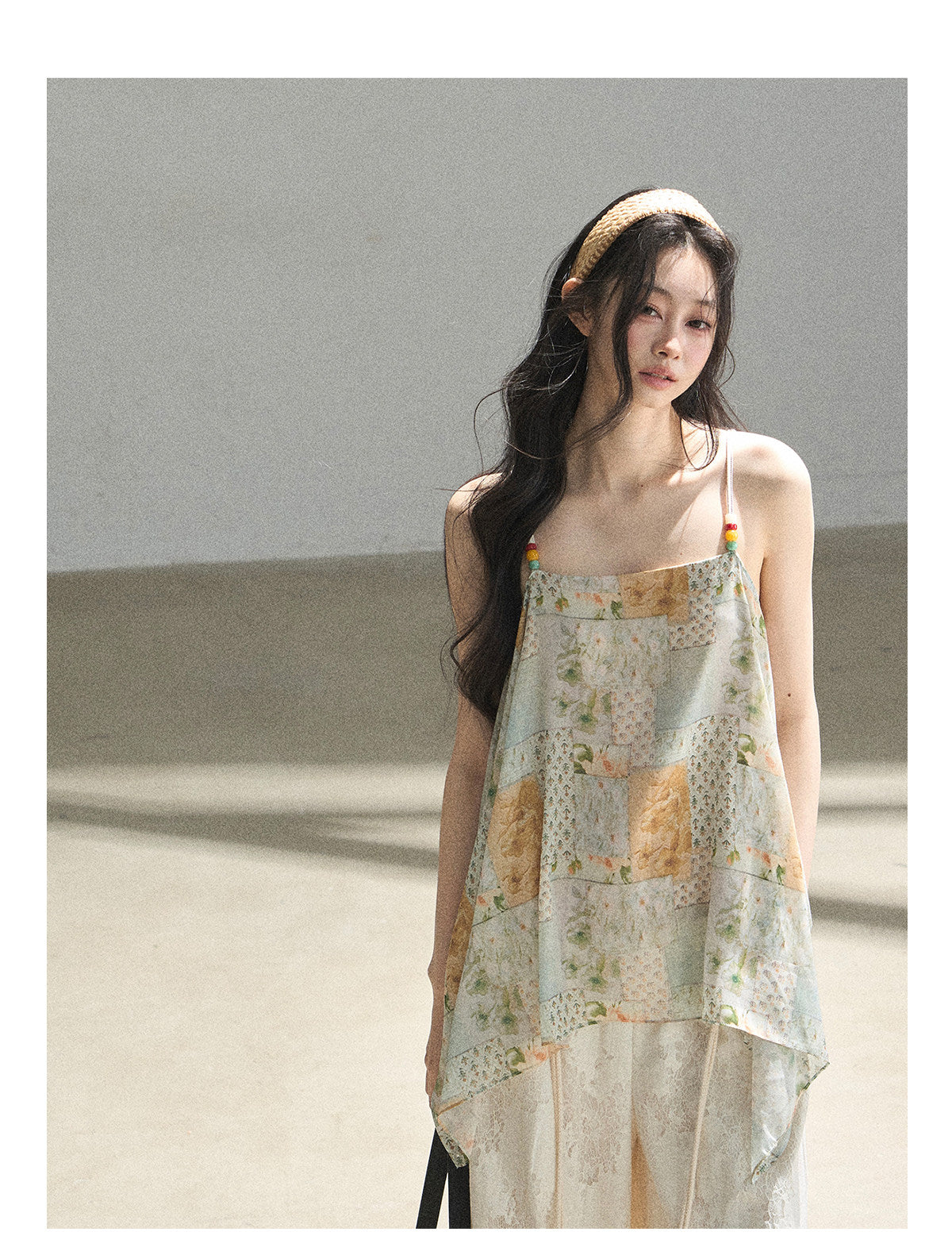 Sun-Kissed Flowy Chiffon Vacation Blouse